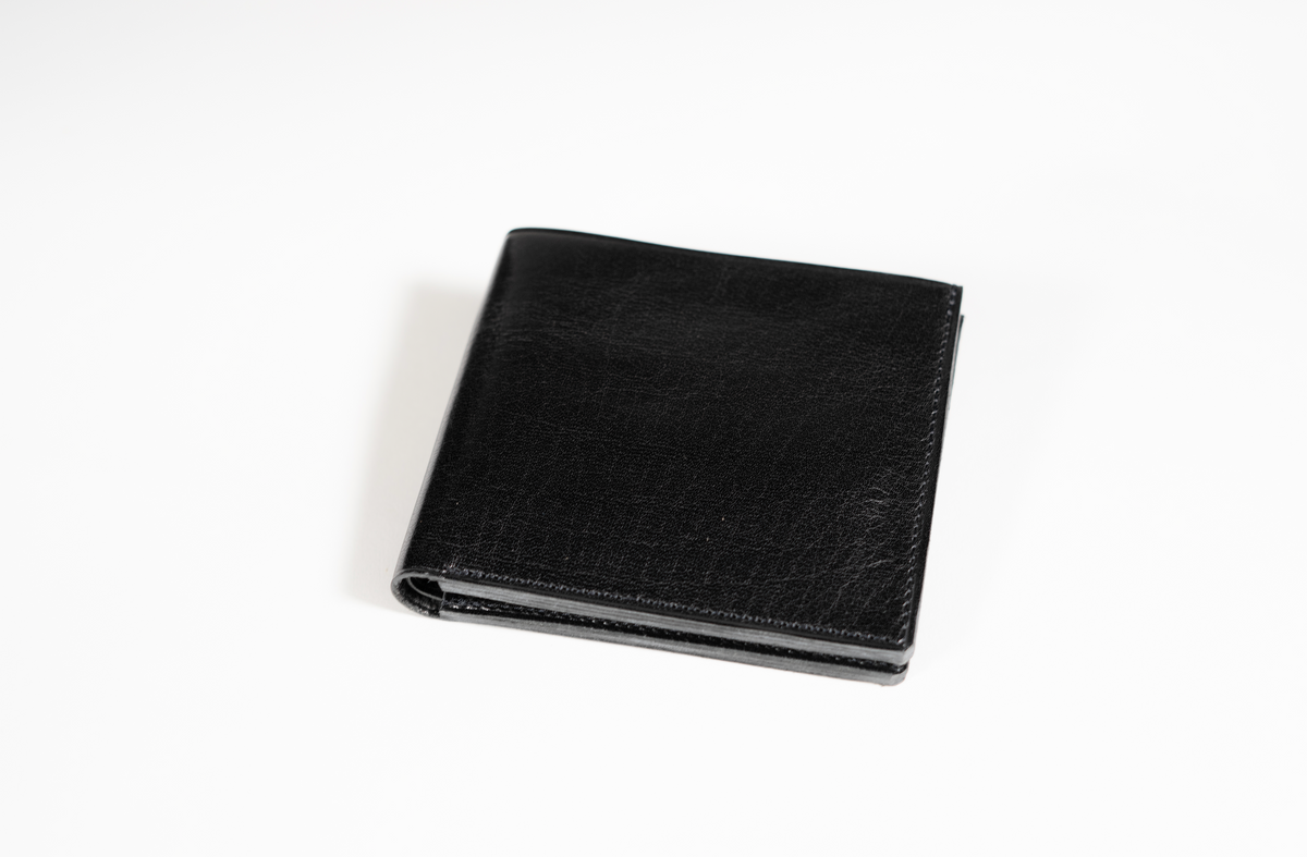 black leather wallet LDB Duel