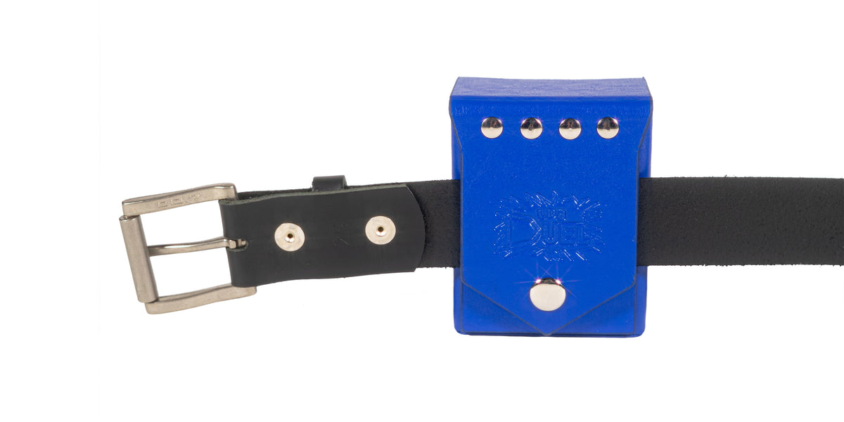Our hard-shell deck boxes clip on your belt.  From LDB Duel.