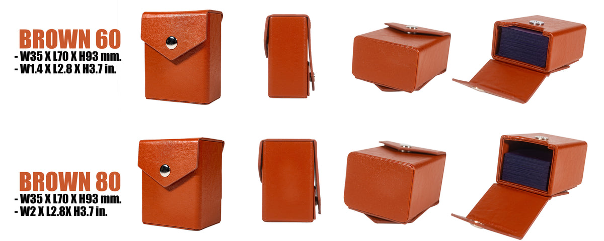 Yusei's Deck Box Replica + Boucle de ceinture - Coque rigide - Faux cuir