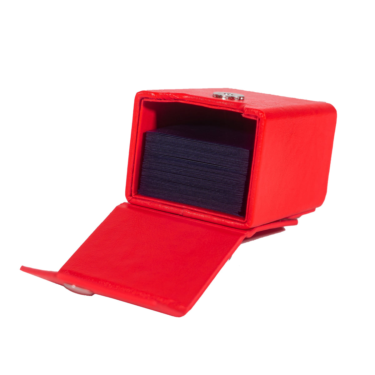 Deck Box Rouge + Passant de Ceinture - Coque Rigide - Simili Cuir