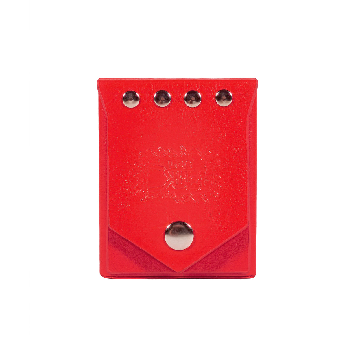 Deck Box Rouge + Passant de Ceinture - Coque Rigide - Simili Cuir