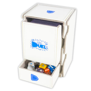 The ultimate protection for your cards! Hold your commander deck in our new white Mach 3 deck box . Only by LDB Duel! 