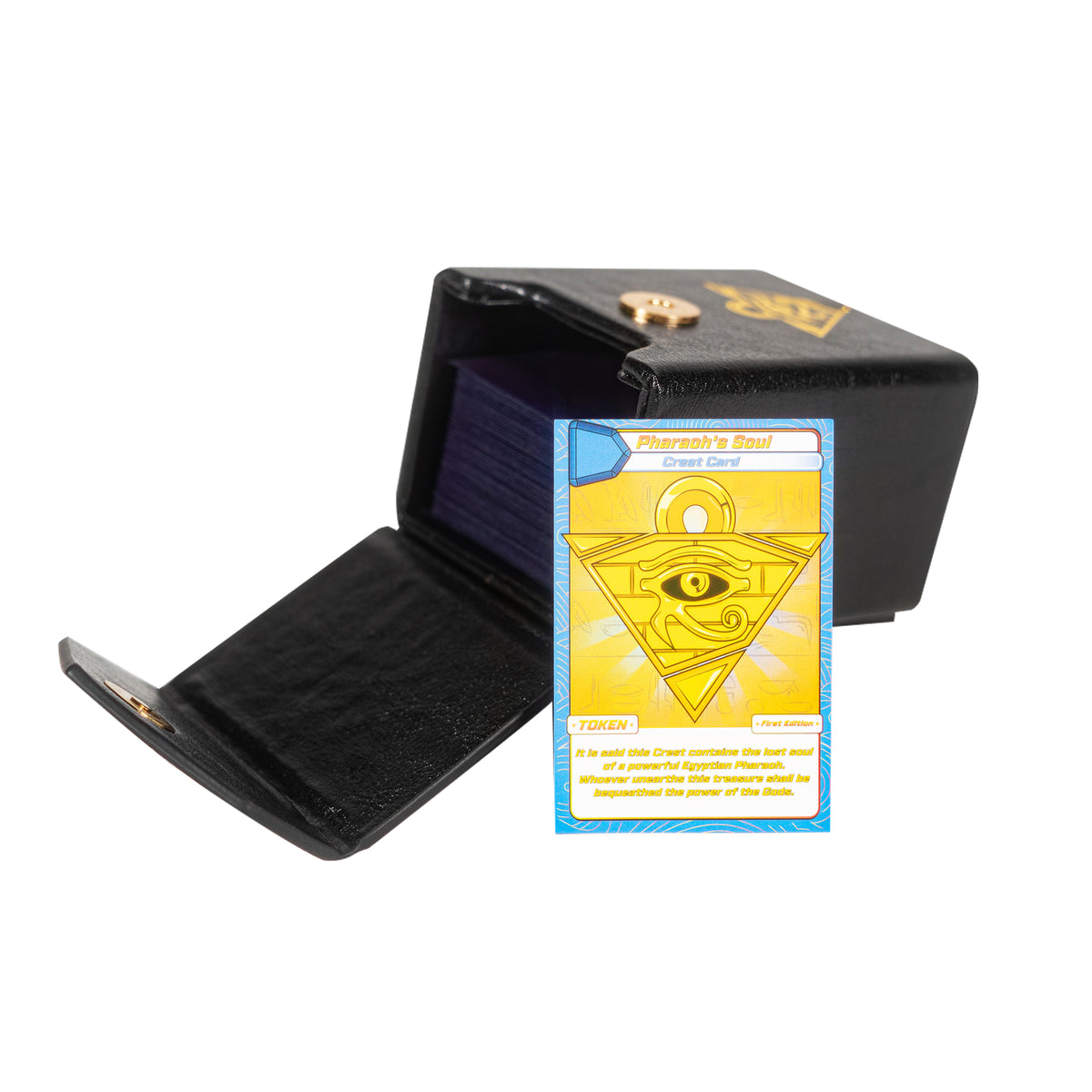 Pharaoh's Soul Mach 2 Deck Box - Coque rigide - Faux cuir -