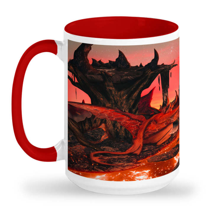 The Red Demon Dragon's scales were a brilliant scarlet, shimmering like rubies in the sunlight. Its wings spanned wide, casting a shadow that could darken entire villages. 
